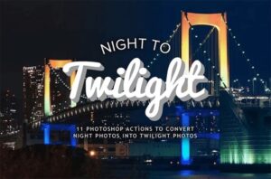 Darmowe akcje Photoshop dla początkujących grafików - Twilight